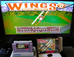 SNES:  Wings 2 Aces High, CIB