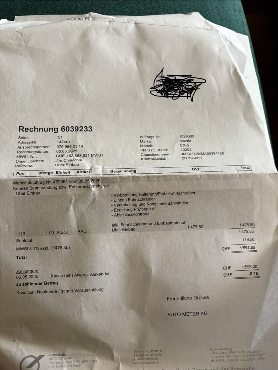 Lettore multimediale & Streamer: Fahrtschreiber Stoneridge 2414 KBA – Nuovo (secondo la descrizione) da Winterthur venduto da ale_h2vh 3