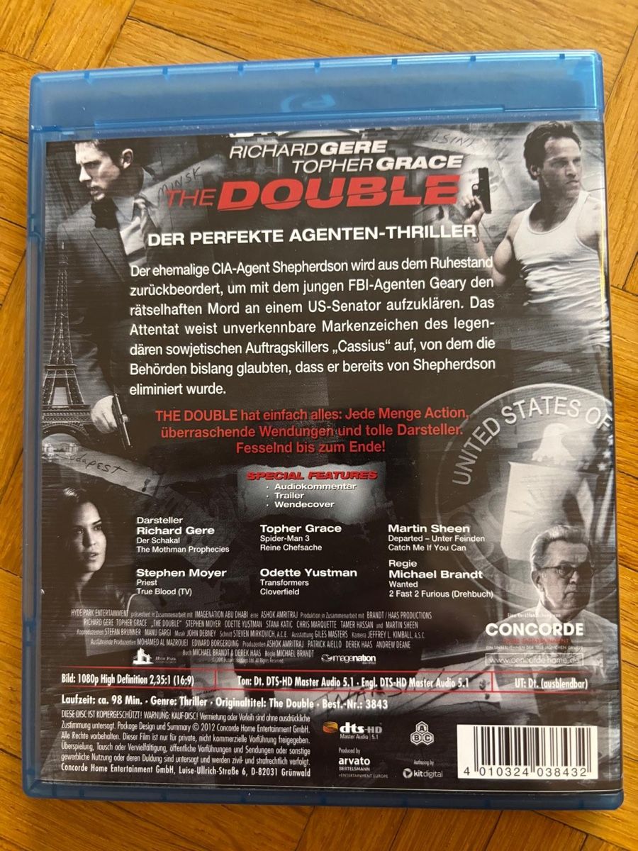 Tutti i DVDs: The Double – Usato da Brunnen venduto da pel_vk7g 1