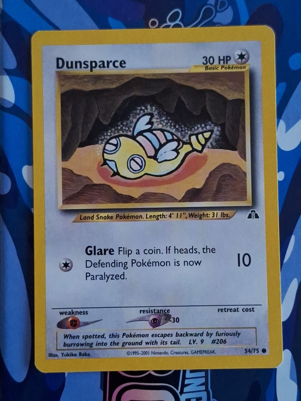 Pokémon Carte collezionabili: Dunsparce - Neo Discovery #Ord17 – Usato da Altstätten SG venduto da GGsGameshop