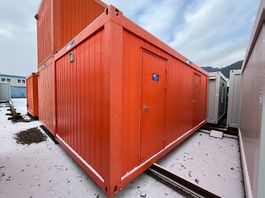 Baubüro Poliercontainer Container Baracke Baustelle Lager
