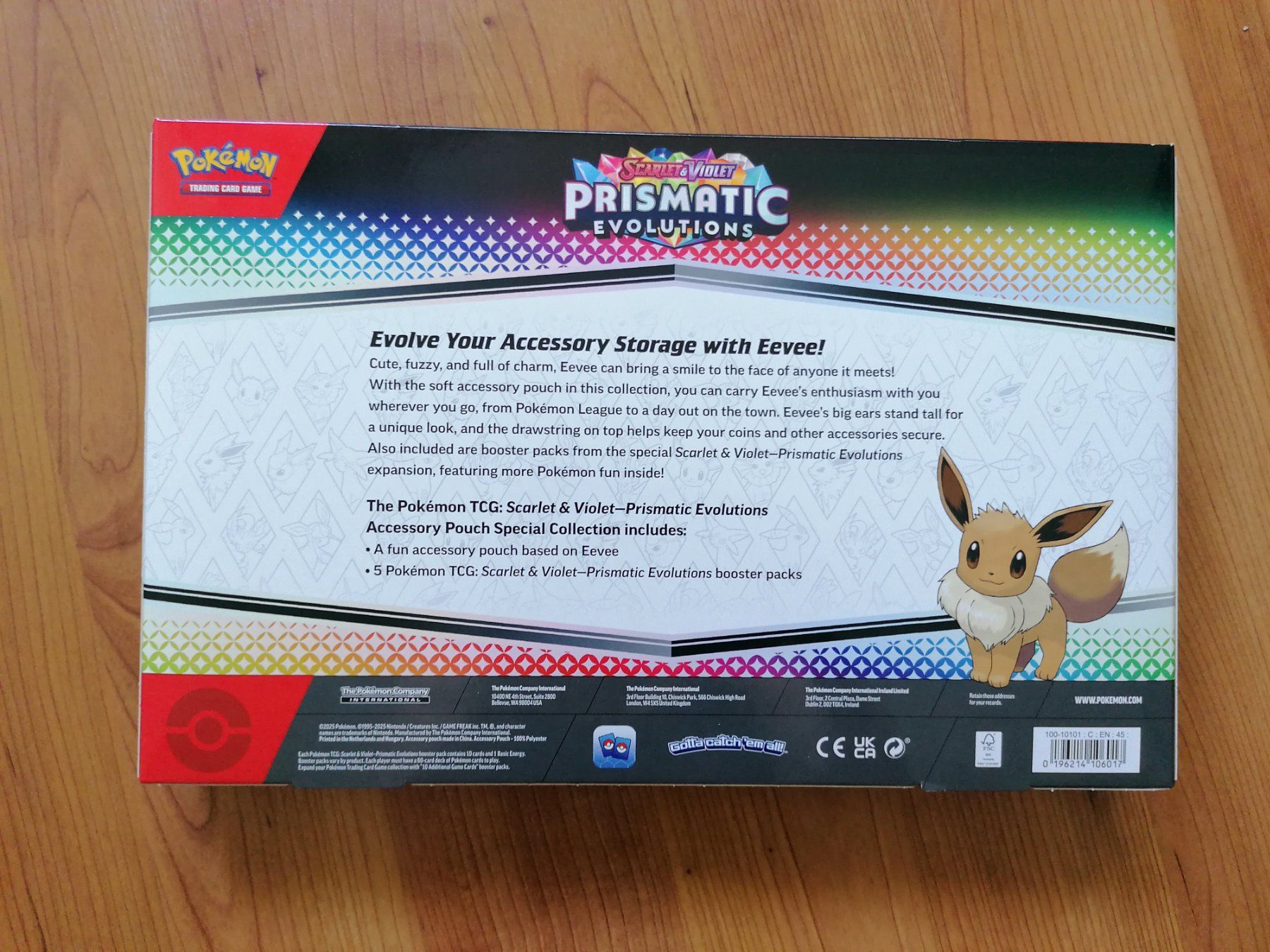 Pokémon Carte collezionabili: Pokemon Prismatic evolutions – Nuovo e nell'imballaggio originale da Sempach venduto da Bluegirl86 1