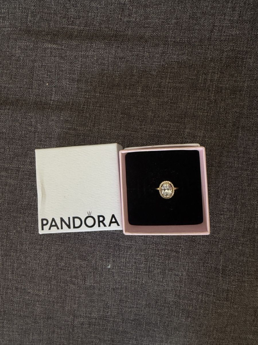 Anelli: Pandora Ring Gold With Stones Size 52 Good Condition – Nuovo (secondo la descrizione) da Zürich venduto da X.serch