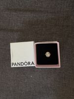 Pandora Ring Gold With Stones Size 52 Good Condition