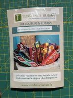 Kit pour réaliser 3 porte-clés avec des rubans