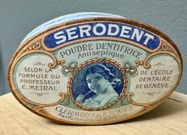 Boite Box Clermont & Fouet - SERODENT -  Zahnpuder