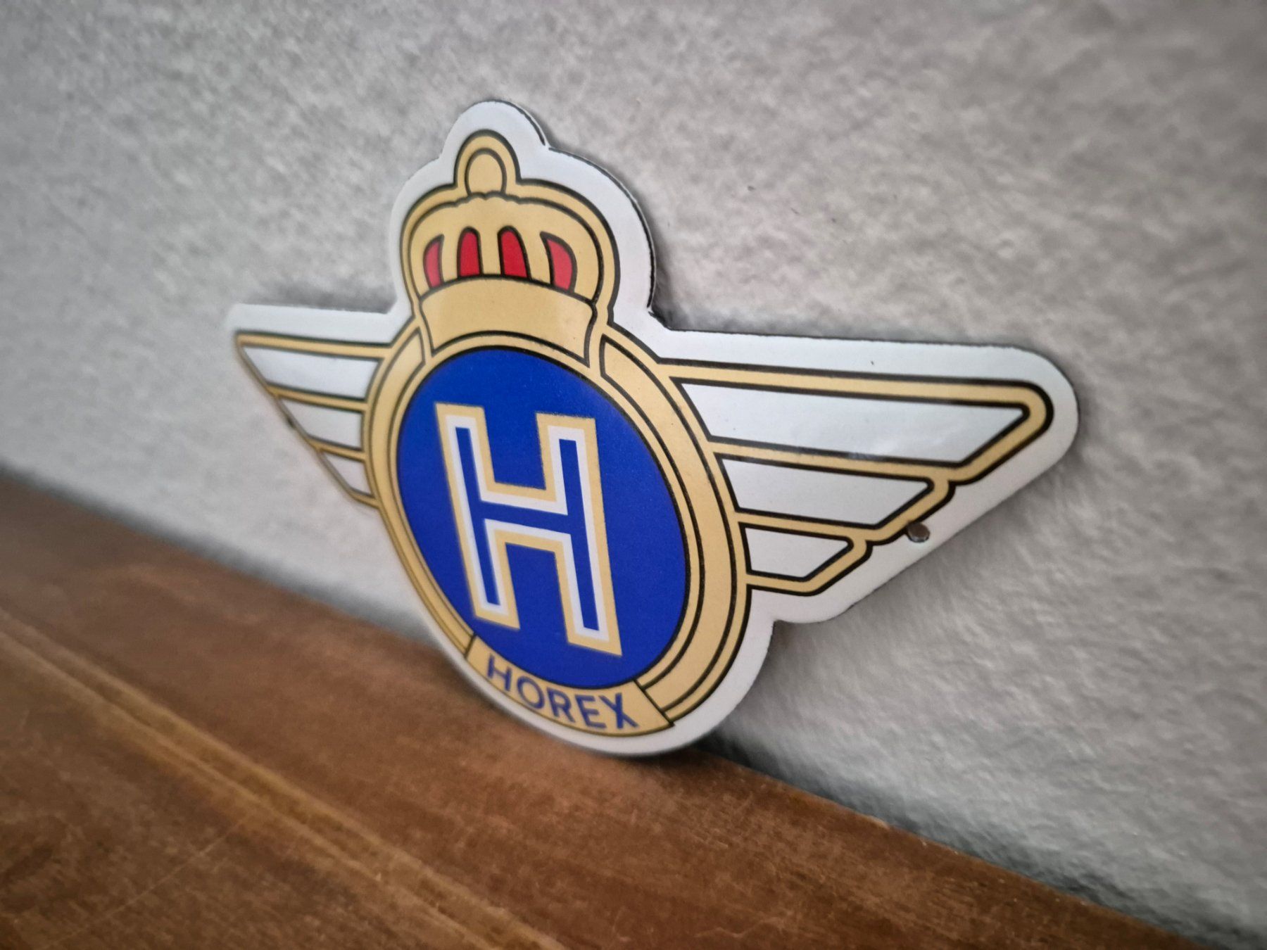 Horex Insegne: Emailschild Horex Motorrad Werkstatt Oldtimer Emaille Schild – Nuovo (secondo la descrizione) da Schaffhausen venduto da pfanis09 3
