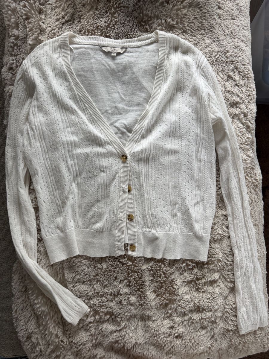 C&A Giacche: Cardigan weiss gestrickt – Usato da Freienbach venduto da dan_9rjy