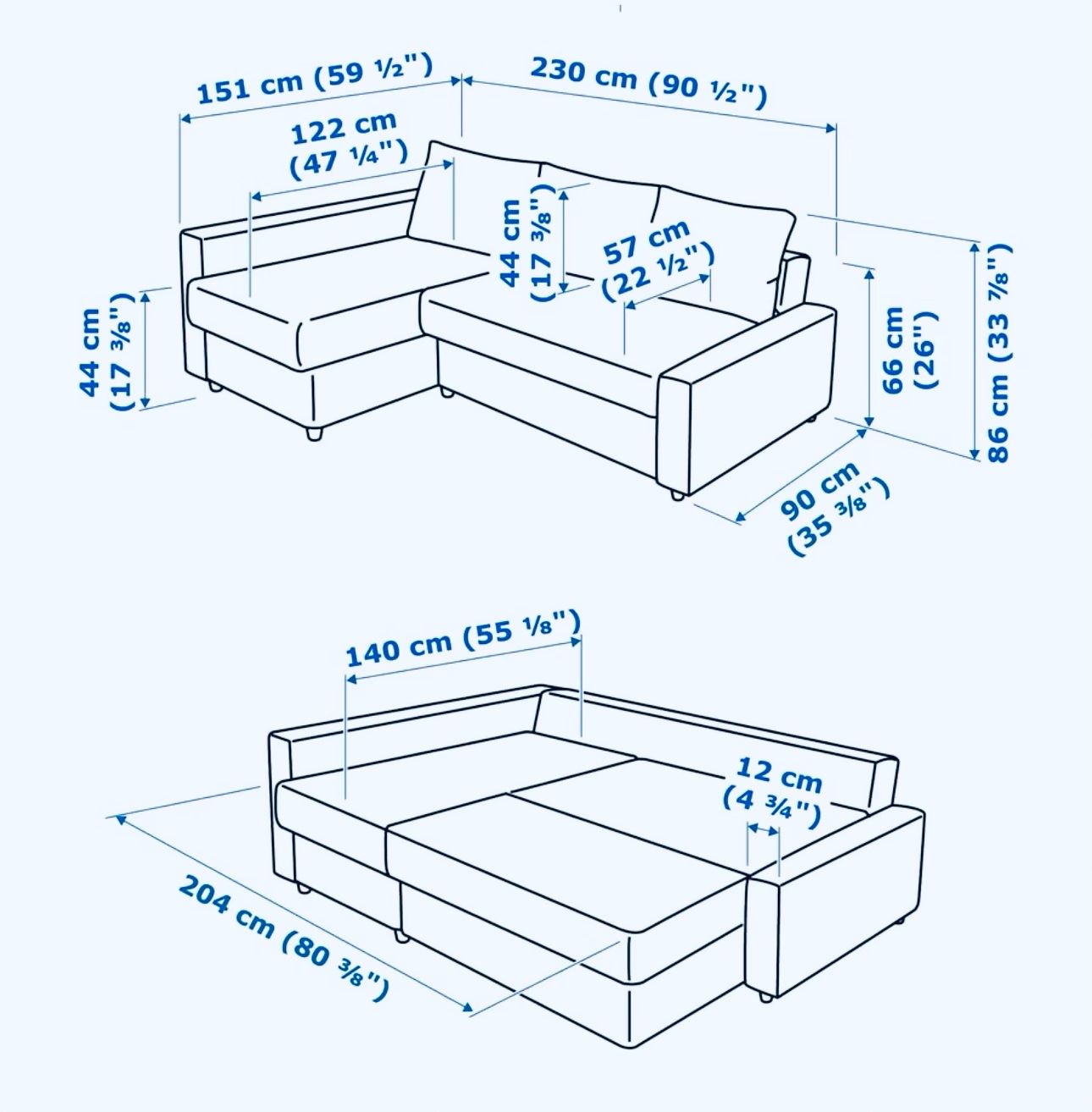 Ikea Divani: Gemütliches Ecksofa mit Schlaffunktion, Grau, Top Zustand! – Usato da Eschenbach SG venduto da jno_cqq6 6