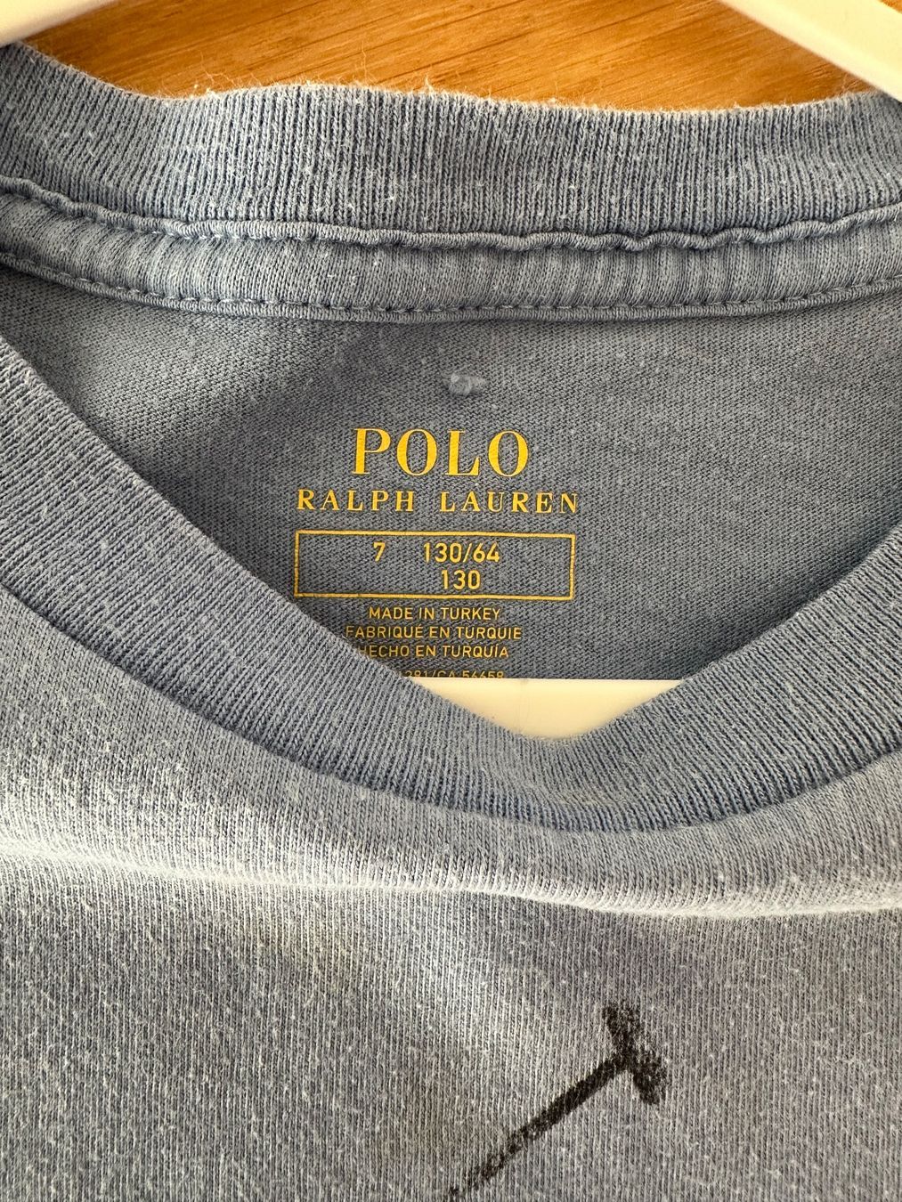 Ralph Lauren T-Shirts: Ralph Lauren TShirt Blue Size 7, 130 – Gebraucht aus Montagnola von eva_gm6j 1