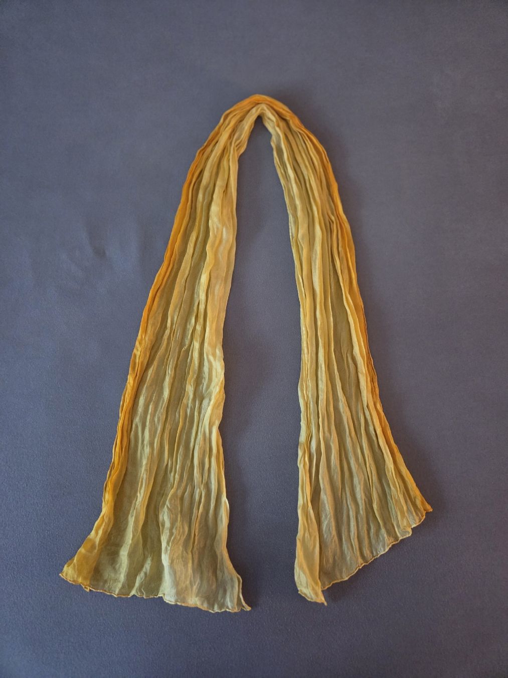 Foulard & Sciarpe: Gelb-hellgelblicher Schal oder Halstuch – Nuovo (secondo la descrizione) da Rickenbach-Sulz venduto da Bacardibabe 2