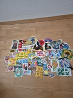 50 verschiedene Abziehbilder 70/80er Jahre