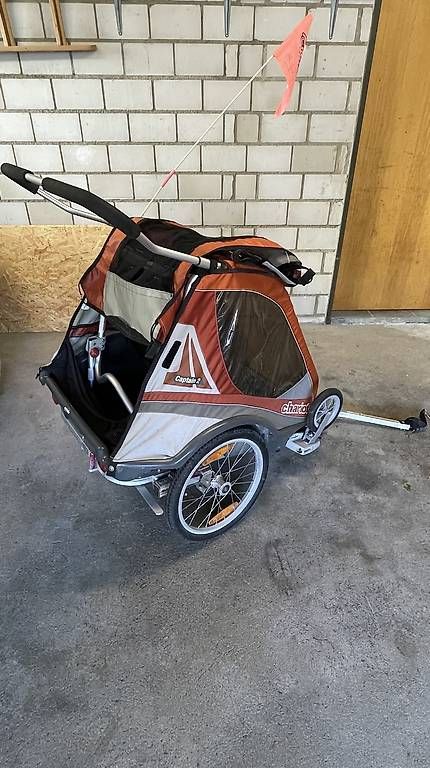 Thule Anhänger: Velo-Anhänger Thule Chariot Captain 2 – Gebraucht aus Remigen von Barcaman 3
