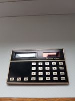 Vintage Solar Taschenrechner - Ein Klassiker für Sammler!