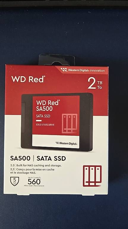 Dischi rigidi: WD Red Sa 500 2 tb – Nuovo e nell'imballaggio originale da Némiaz (Chamoson) venduto da Djcruz1 1