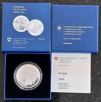 20 Franken 2020 Silber pp Sustenpass Box