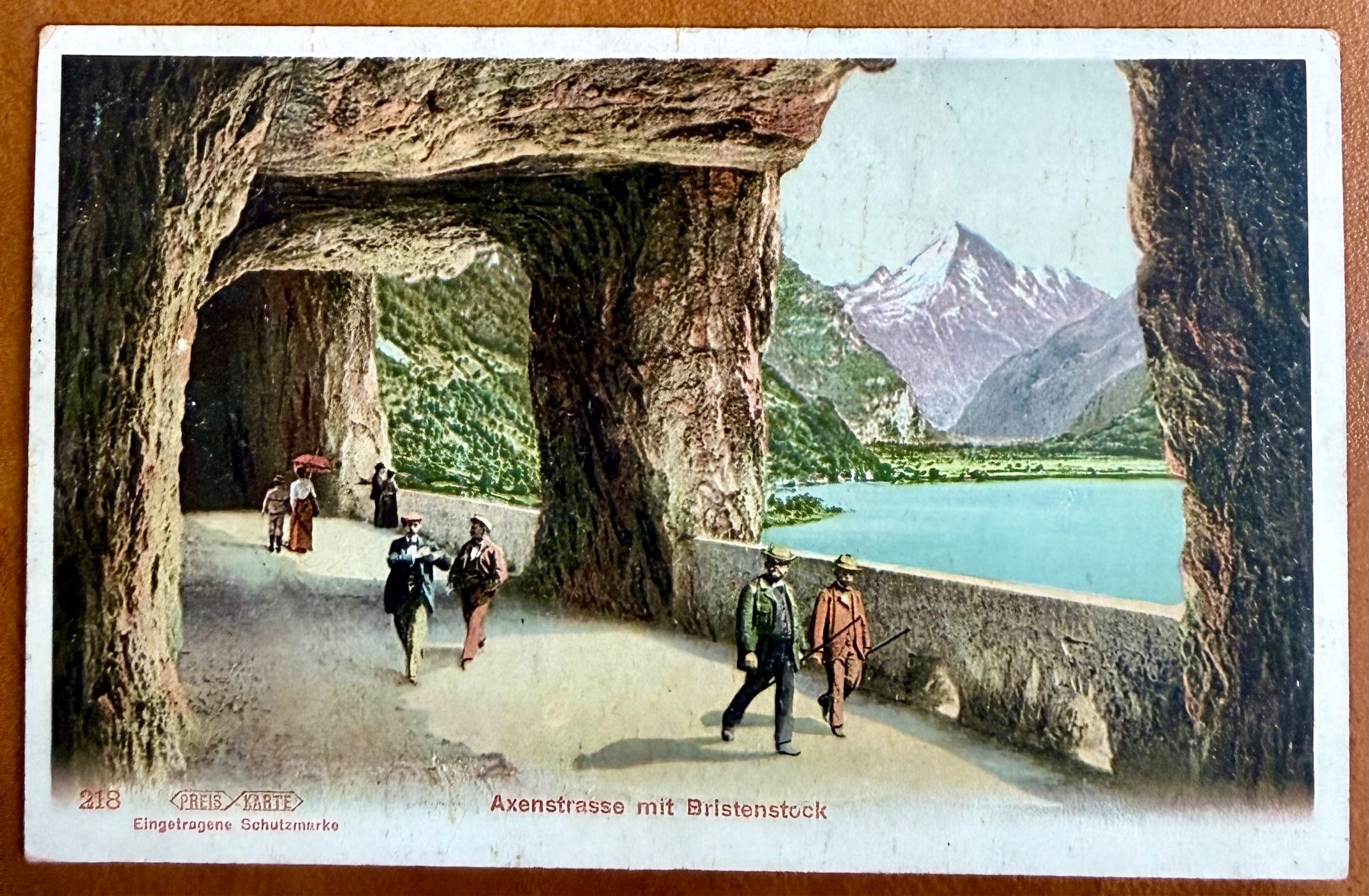 Cartoline postali: Axenstrasse - Animée 1905 – Usato da Lutry venduto da Ediego