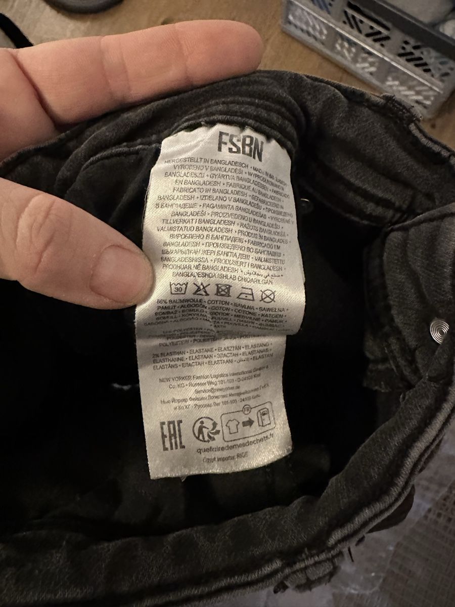 Pantaloni: FSBN YFK Jeans, Gr.164, – Usato da Heiden venduto da Imocan82 6