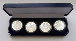 4x PP/proof 20Fr. 1994-1996 komplett  (alte Sagen !!)