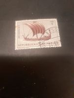 San Marino - Ancien timbre rare bateau viking 4 Lire!