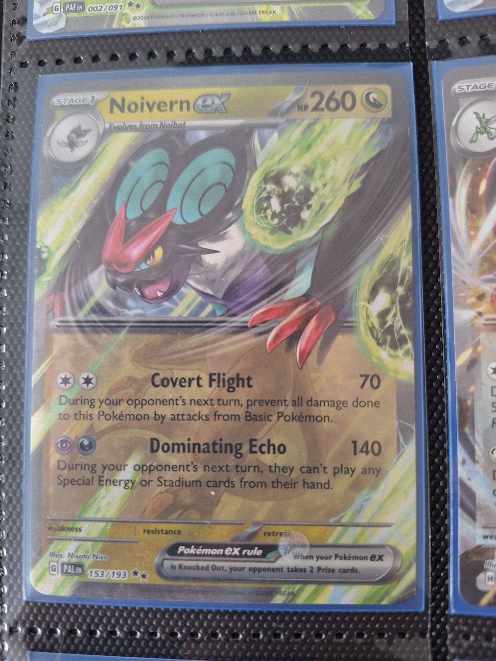 Pokémon Carte collezionabili: Noivern ex – Usato da Altstätten SG venduto da GGsGameshop
