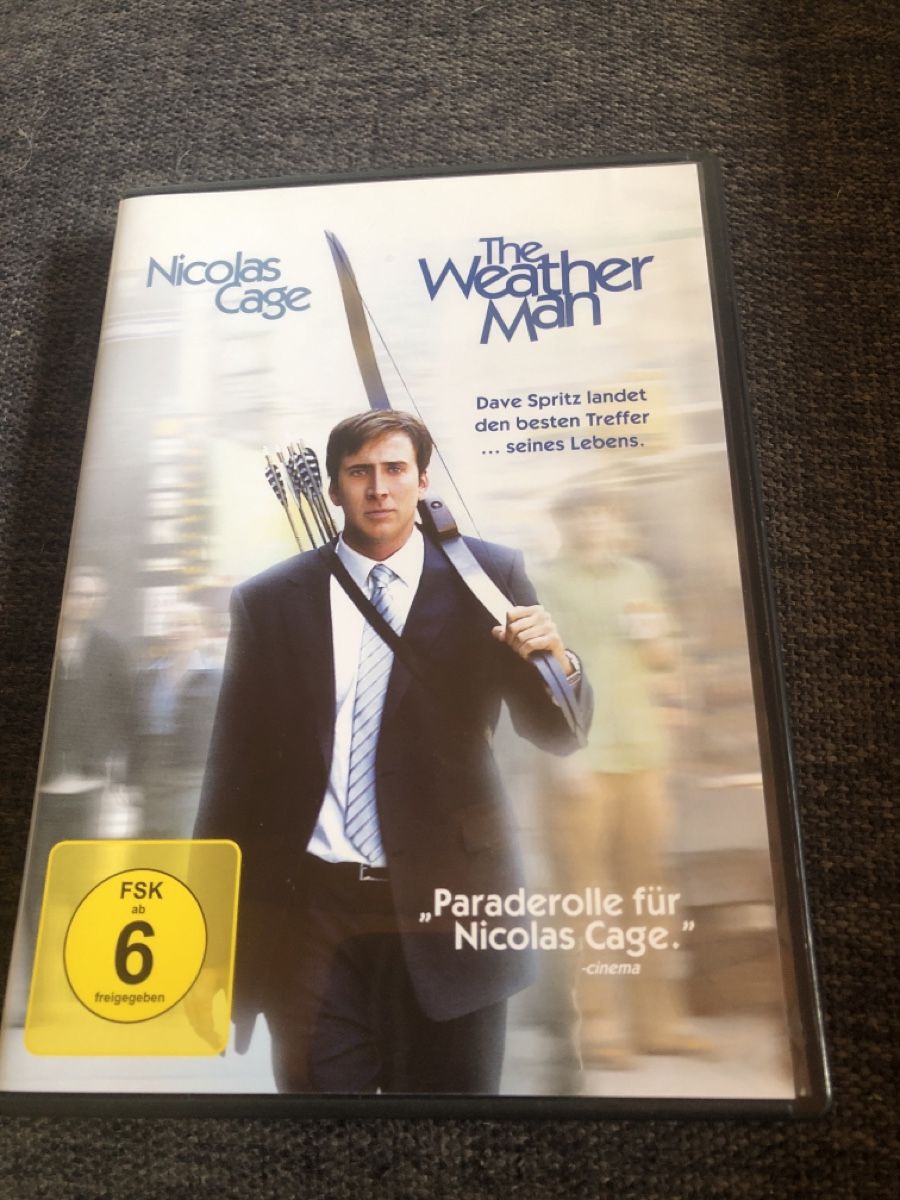 Tutti i DVDs: DVD, THE WEATHER MAN – Usato da Balsthal venduto da Katzenfan99