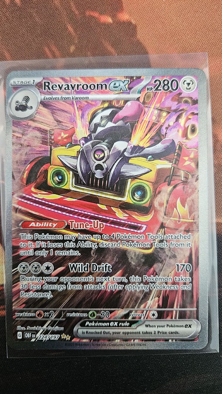 Pokémon Carte collezionabili: revavroom 224/197 – Nuovo (secondo la descrizione) da Castel San Pietro venduto da pie_k8j6