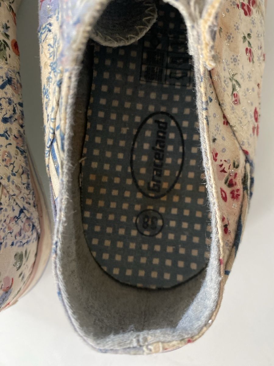Graceland Scarpe da donna: Baskets fleuries Graceland taille 38 - Parfaites été! – Usato da Geneve venduto da pat_p76n 4