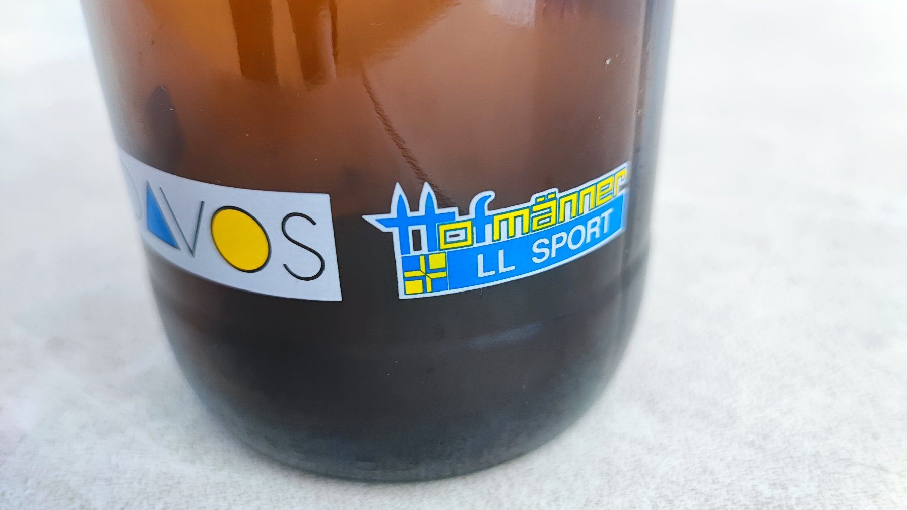 Bicchieri, Caraffe & Bottiglie: Monsteiner Bier Flasche Davos, Bügelverschluss, – Usato da Mosnang venduto da KurtHe 4