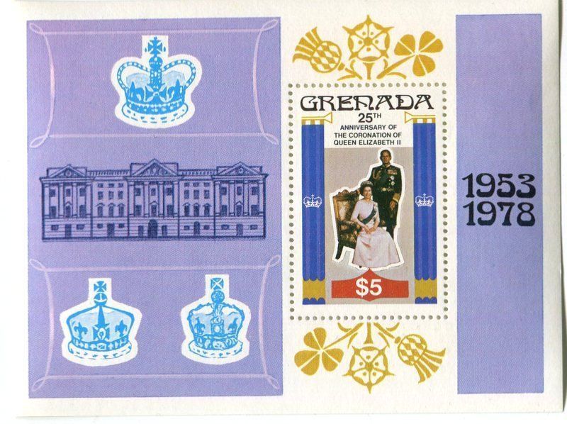Alle Briefmarken: Block "Königin Elisabeth II." Grenada – Neu und originalverpackt aus Basel von Butsch5