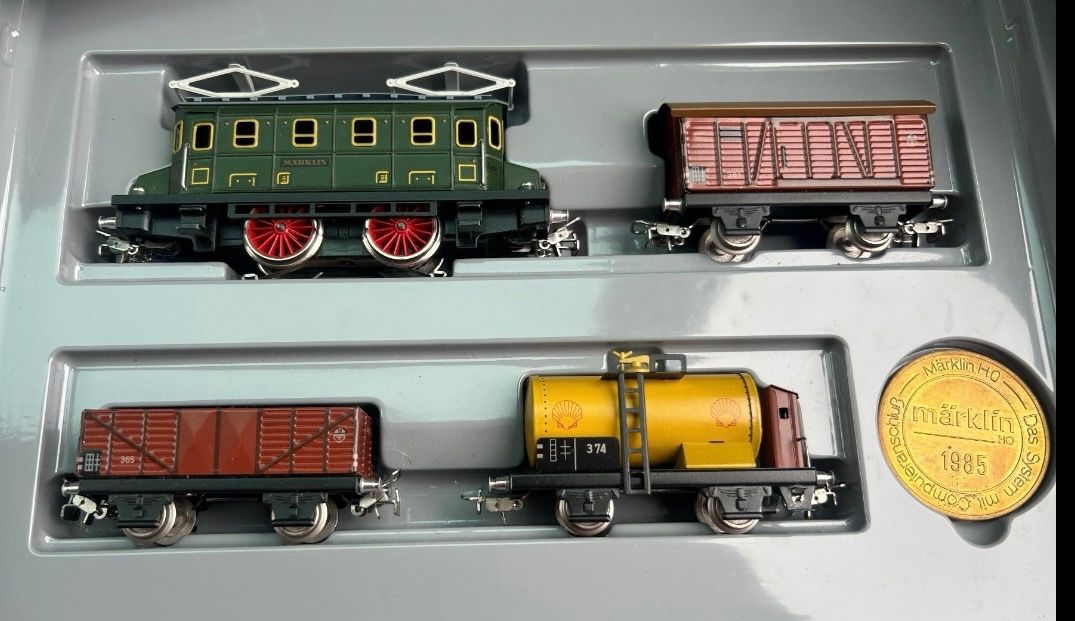 Märklin Modellini di ferrovie: Märklin-Set mit historischer Modellbahn – Usato da Steinach venduto da Trixstadt