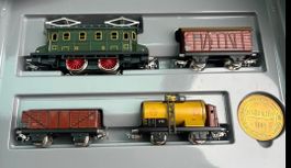 Märklin-Set mit historischer Modellbahn