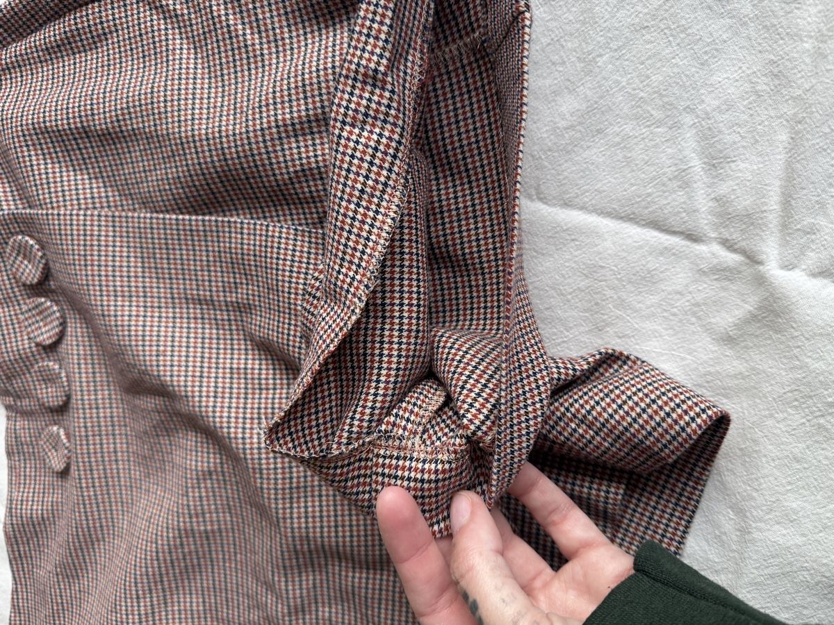 Röcke: Houndstooth High-Waisted Skort – Gebraucht aus Effretikon von expiredrice 2