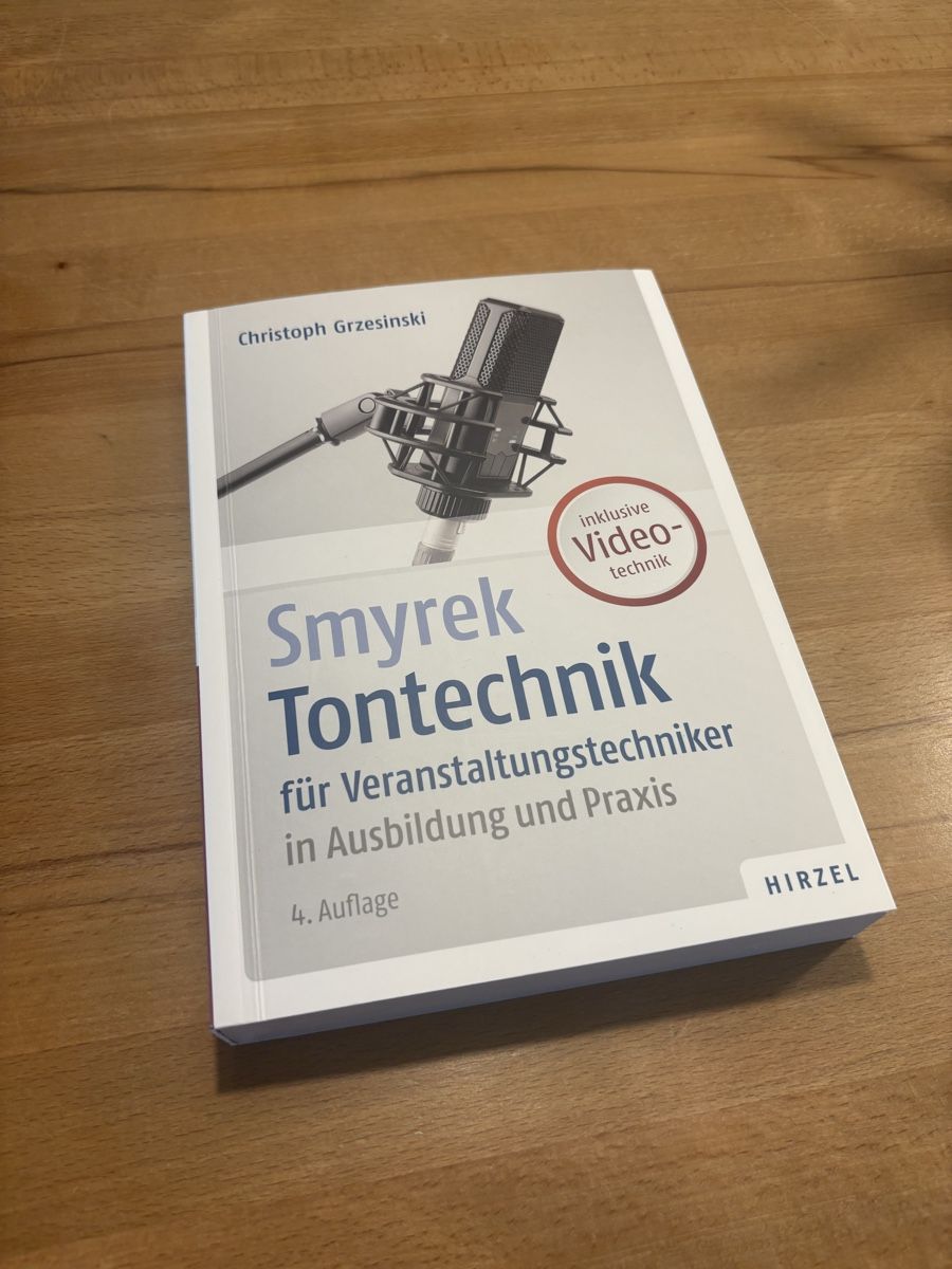 Bücher: Smyrek Tontechnik Buch – Neu und originalverpackt aus Berikon von ram_b8s8