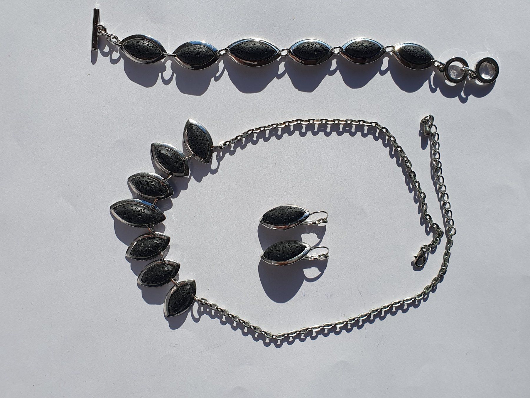 Altri gioielli: Schmuckset Kette, Ohrringe & Armband – Usato da St. Margarethen TG venduto da Schachmatt