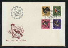 1968, FDC, Pro Juventute