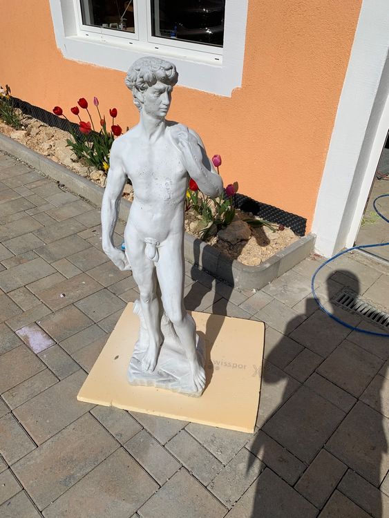 David, Adonis, Gartenfiguren, Steinfiguren | Kaufen auf Ricardo