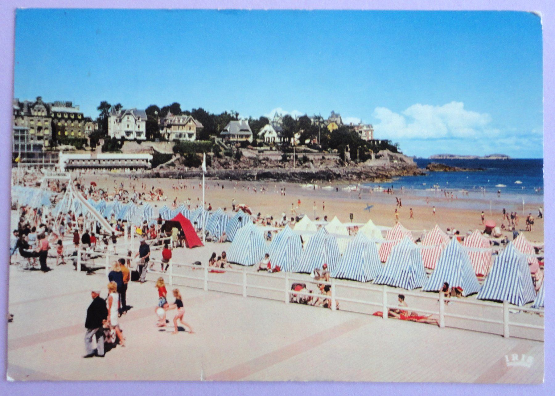 Ansichtskarten: Dinard - La Plage de l' Ecluse – Gebraucht aus Fétigny von Billy2miny