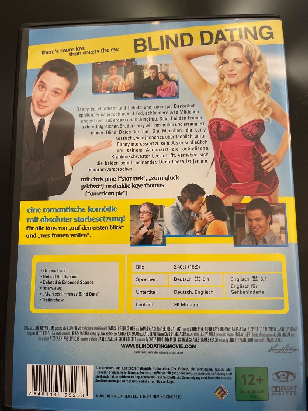 Tutti i DVDs: DVD // Blind Dating – Usato da Schönenwerd venduto da d.chiara 1