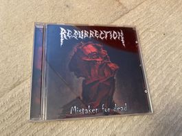 Resurrection - Mistaken for dead- CD-Death Metal-Rarität