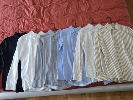 Set Camicie uomo taglia M, come nuove - affare d'autunno!