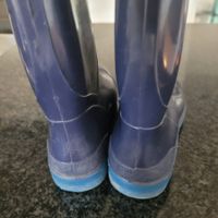 SA  :  Gummistiefel /Regenschuhe Gr 30 dunkel/hellblau