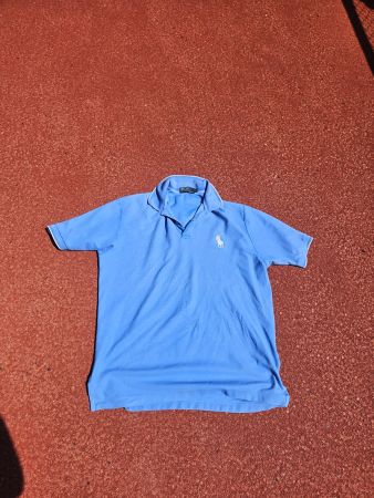 Polo Ralph Lauren big logo Poloshirt Hellblau - Gr. L