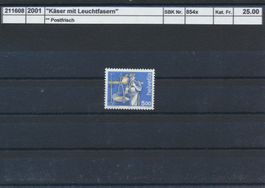 2001 "Käser - Papieränderung" - Leuchtfasern, ** postfrisch
