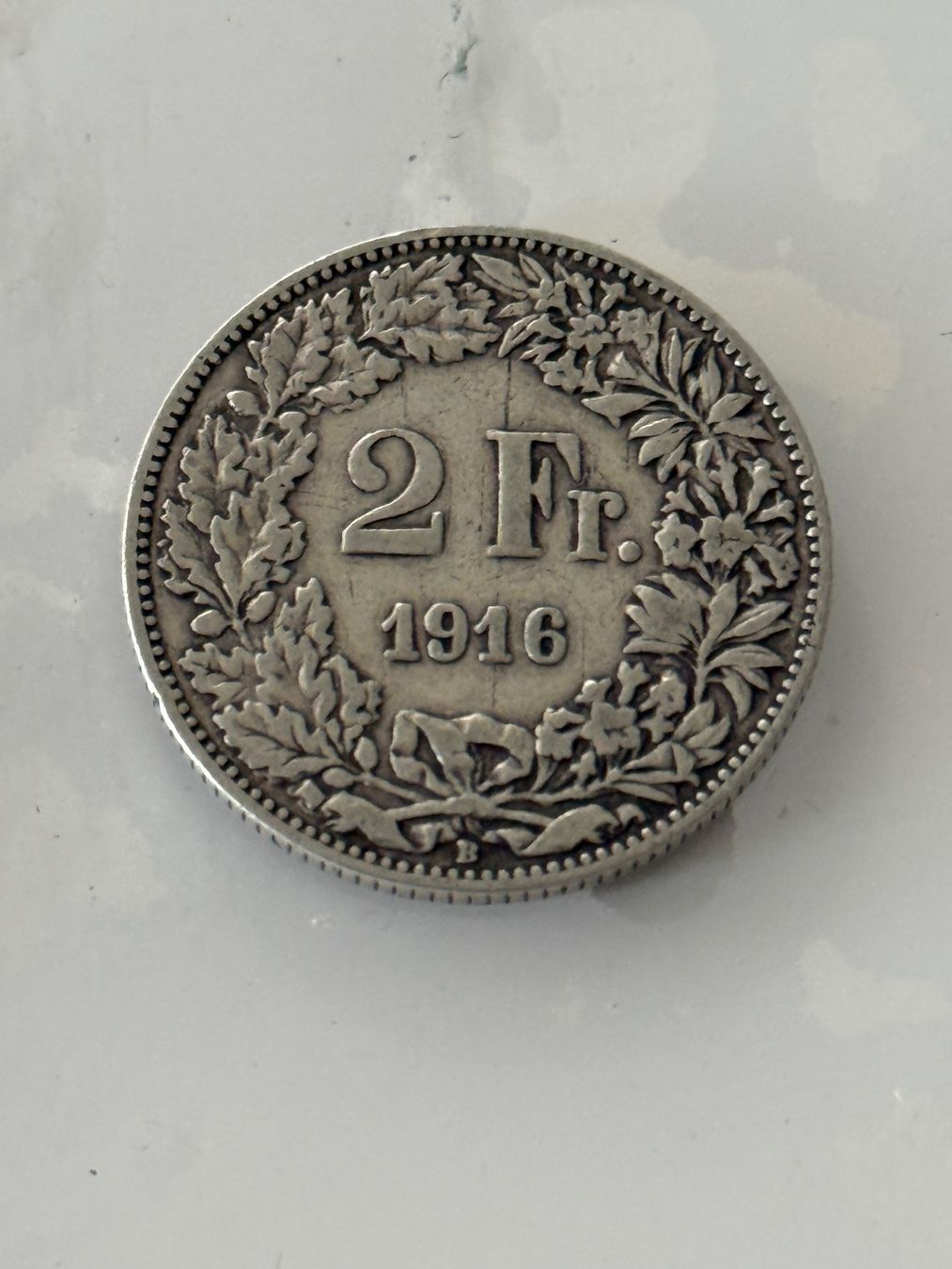 Tutti le monete: 2 Franken 1916  Rar – Usato da Wallisellen venduto da SWISS_SILVER1 1
