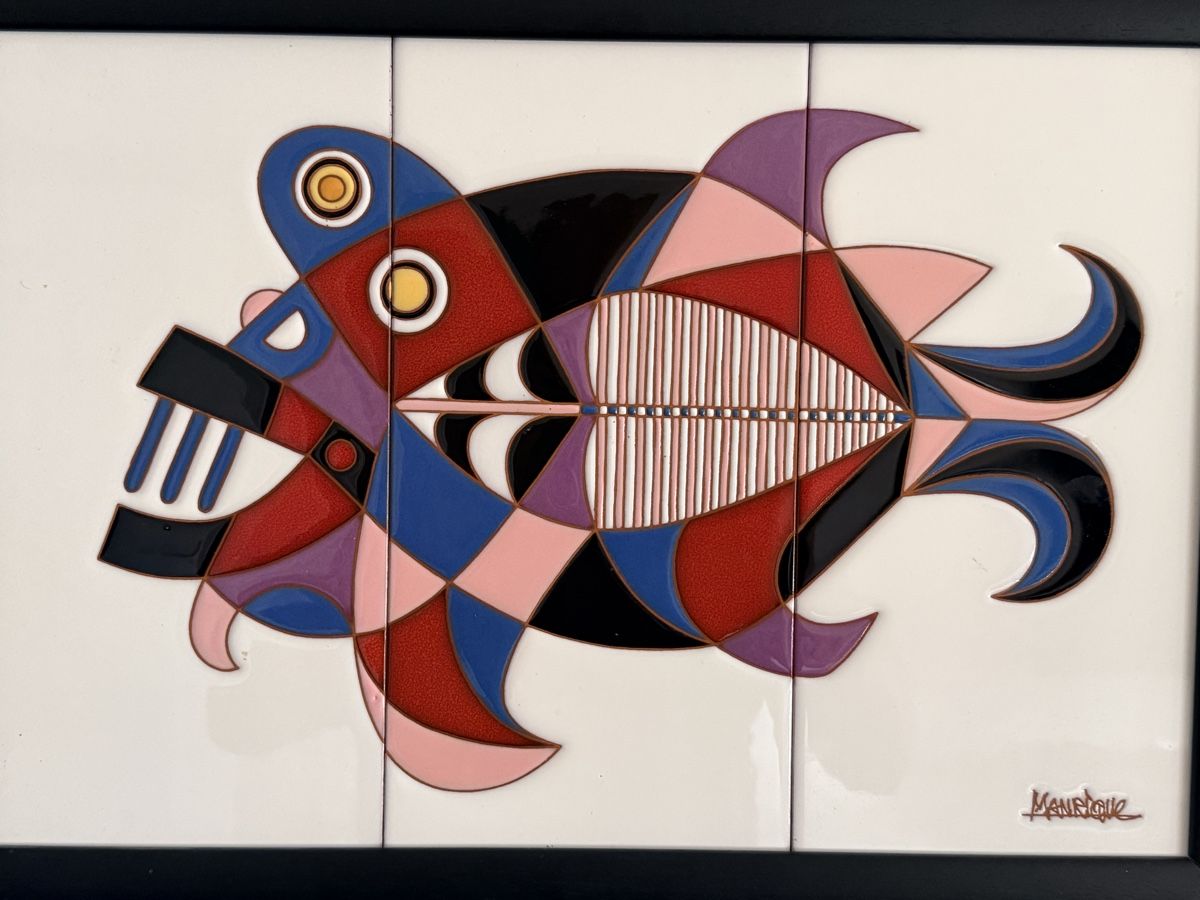 Dipinti: CESAR MANRIQUE - Deep Sea Fish – Usato da Solothurn venduto da NUVICO 5