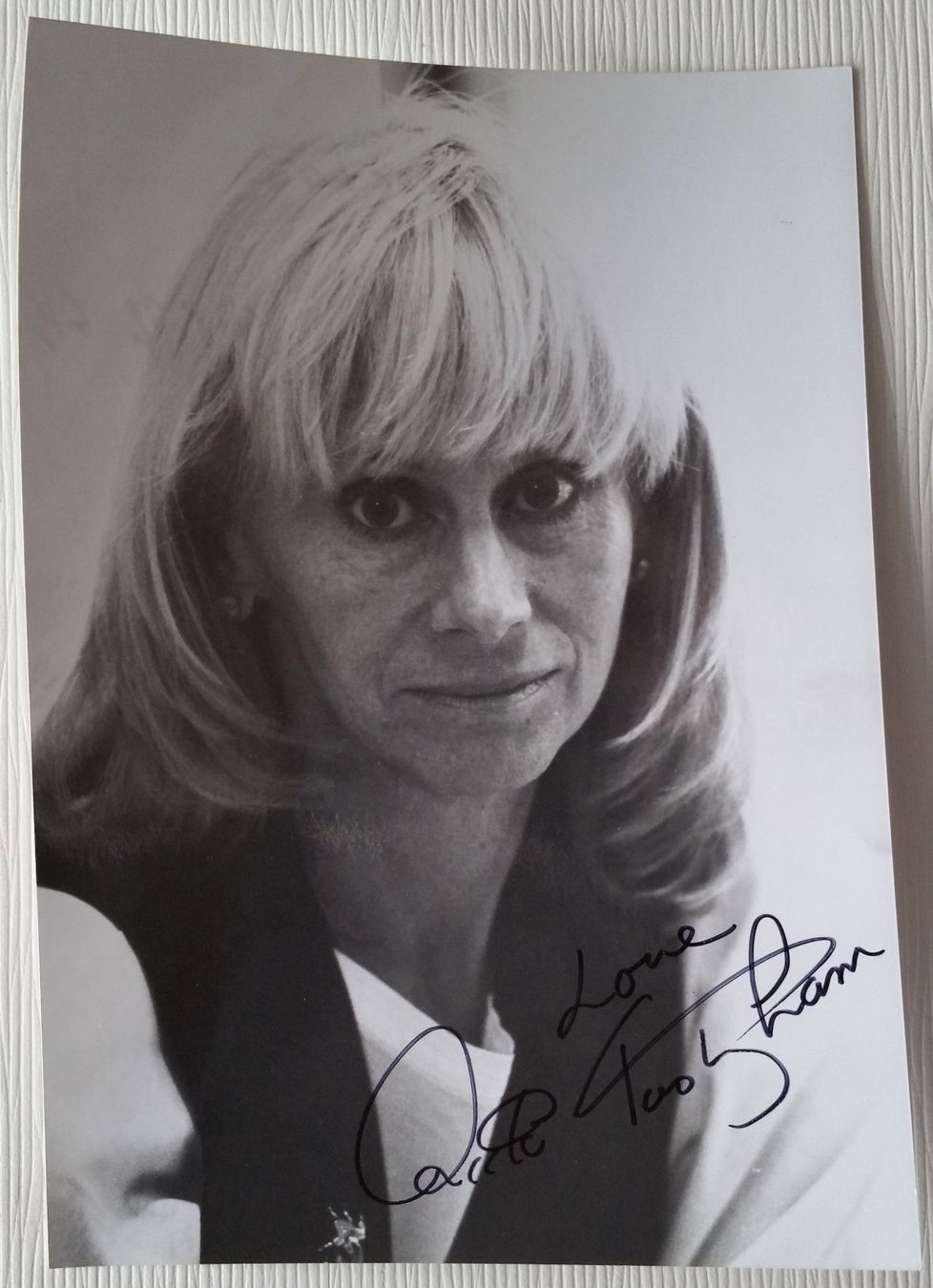Autografi: Rita Tushingham, signiertes Original-Autogramm, 1992 – Usato da Oberriet SG venduto da Manick