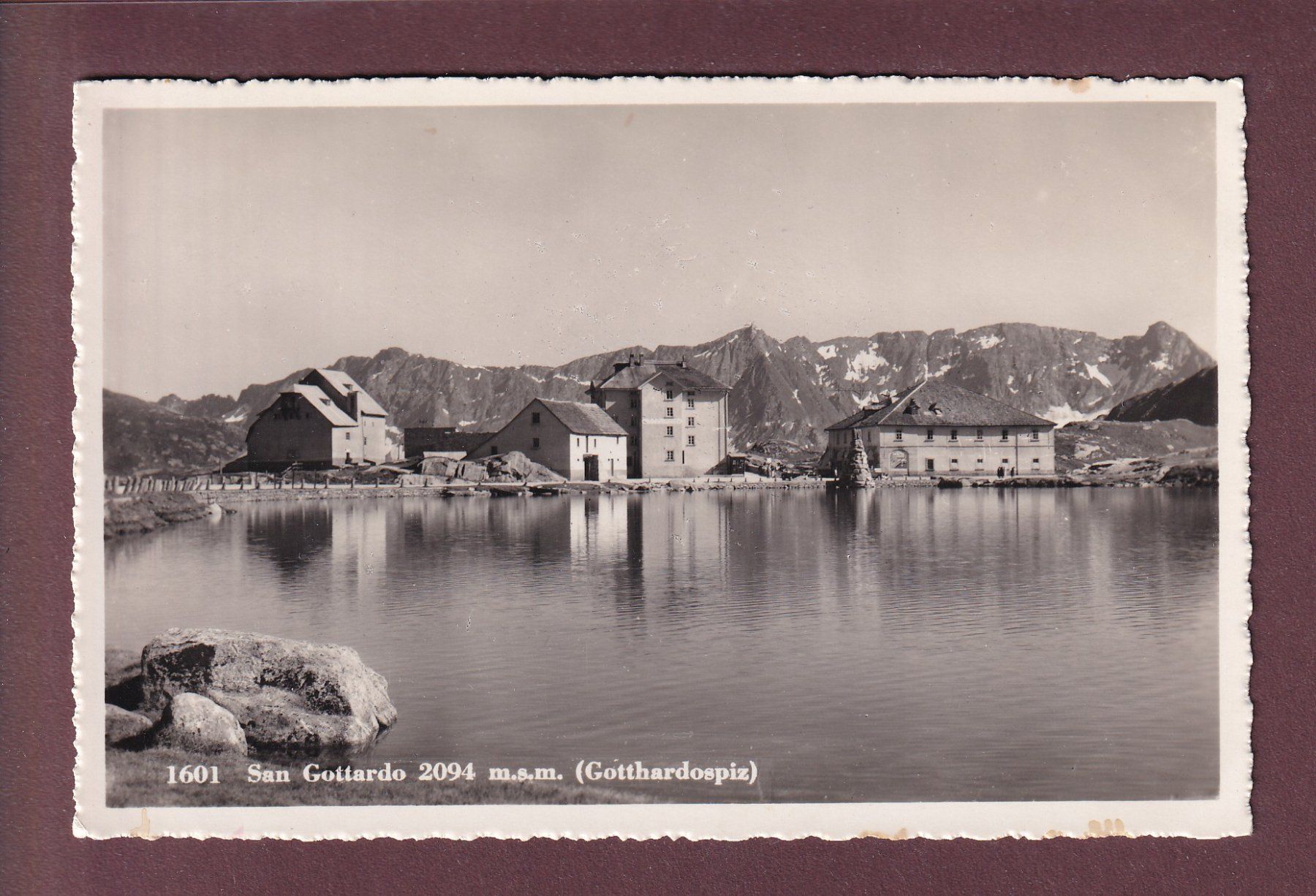 Cartoline postali: SAN GOTTARDO – Usato da Pully venduto da nicecards