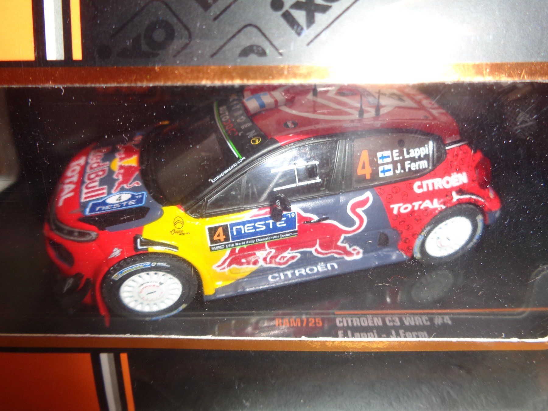 Citroën Modellautos: Ixo 1:43 Citroën C3 WRC Rallye – Neu und originalverpackt aus Reconvilier von rallycar
