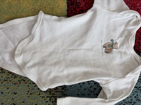5 Baby Bodys weiss Baumwolle Grösse 62/68 gebraucht
